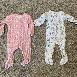6-9 month girls pajamas